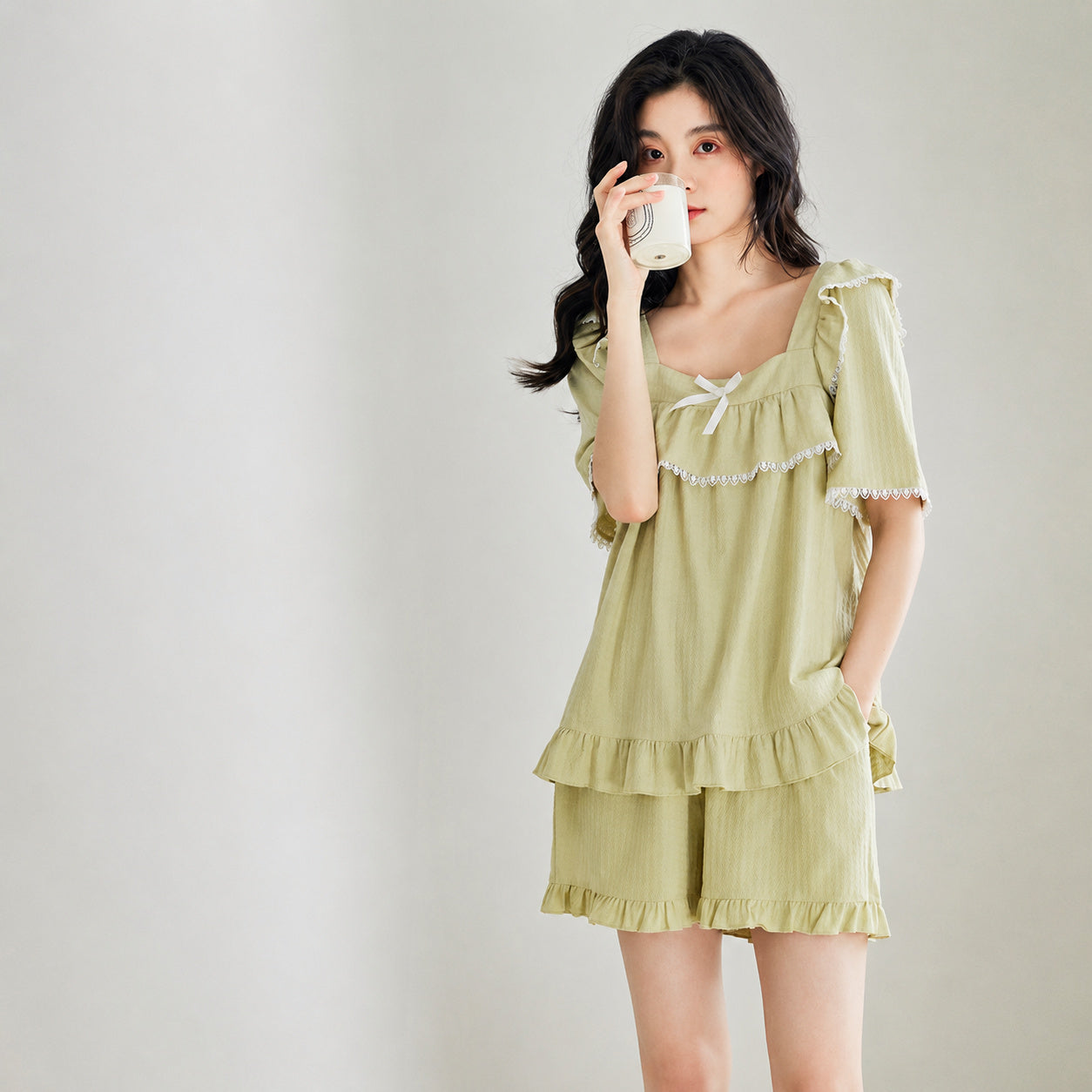 Cotton Nightgown Sleep Dress