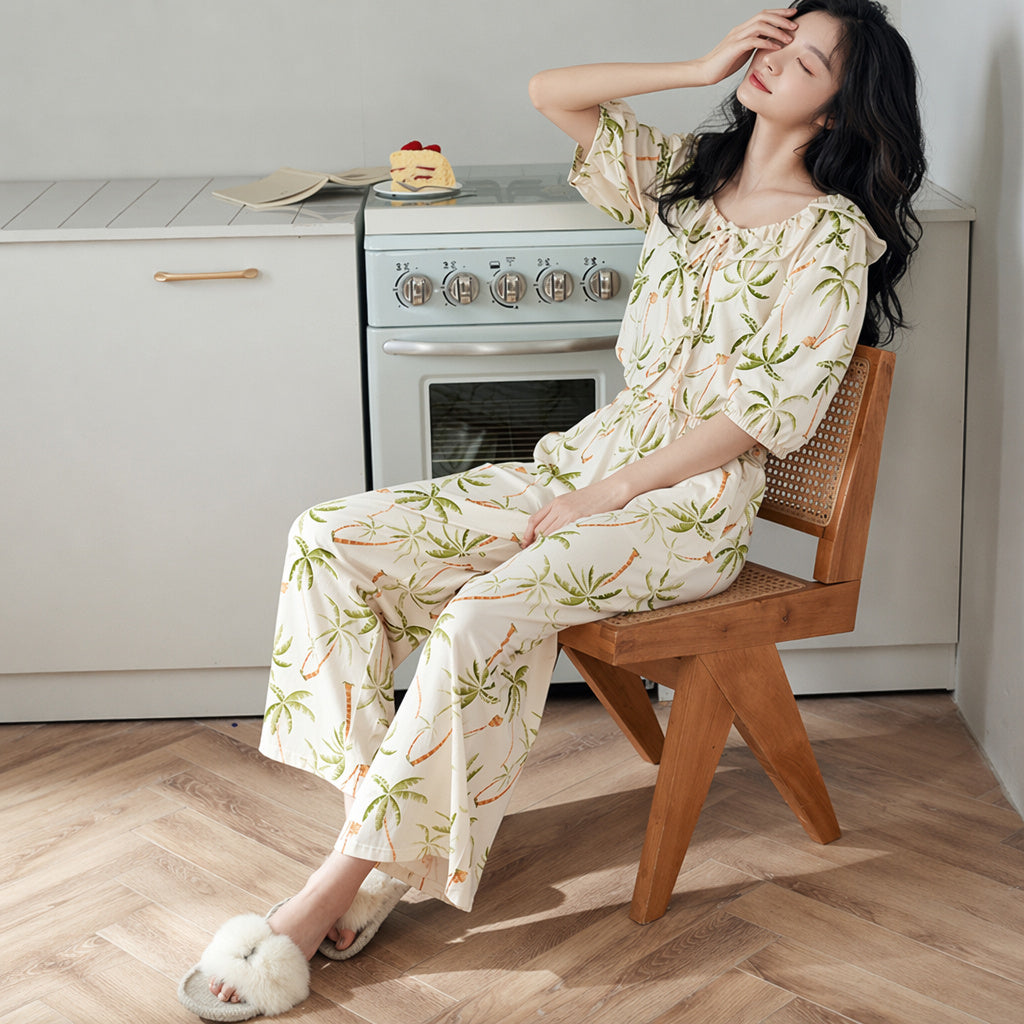 Cotton Nightgown Sleep Dress