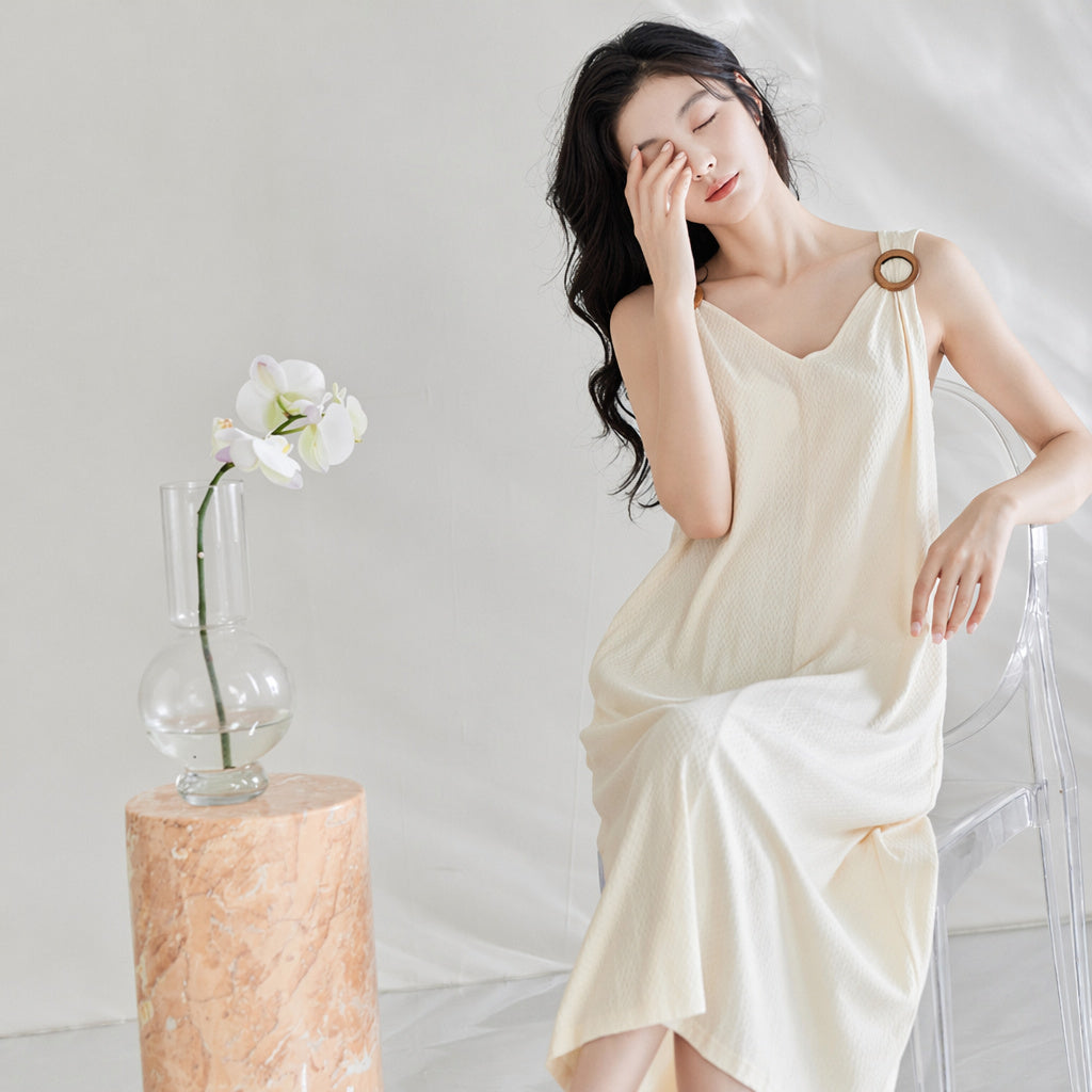 Cotton Nightgown Sleep Dress