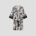 V-Neck Lace Sleepwear Set