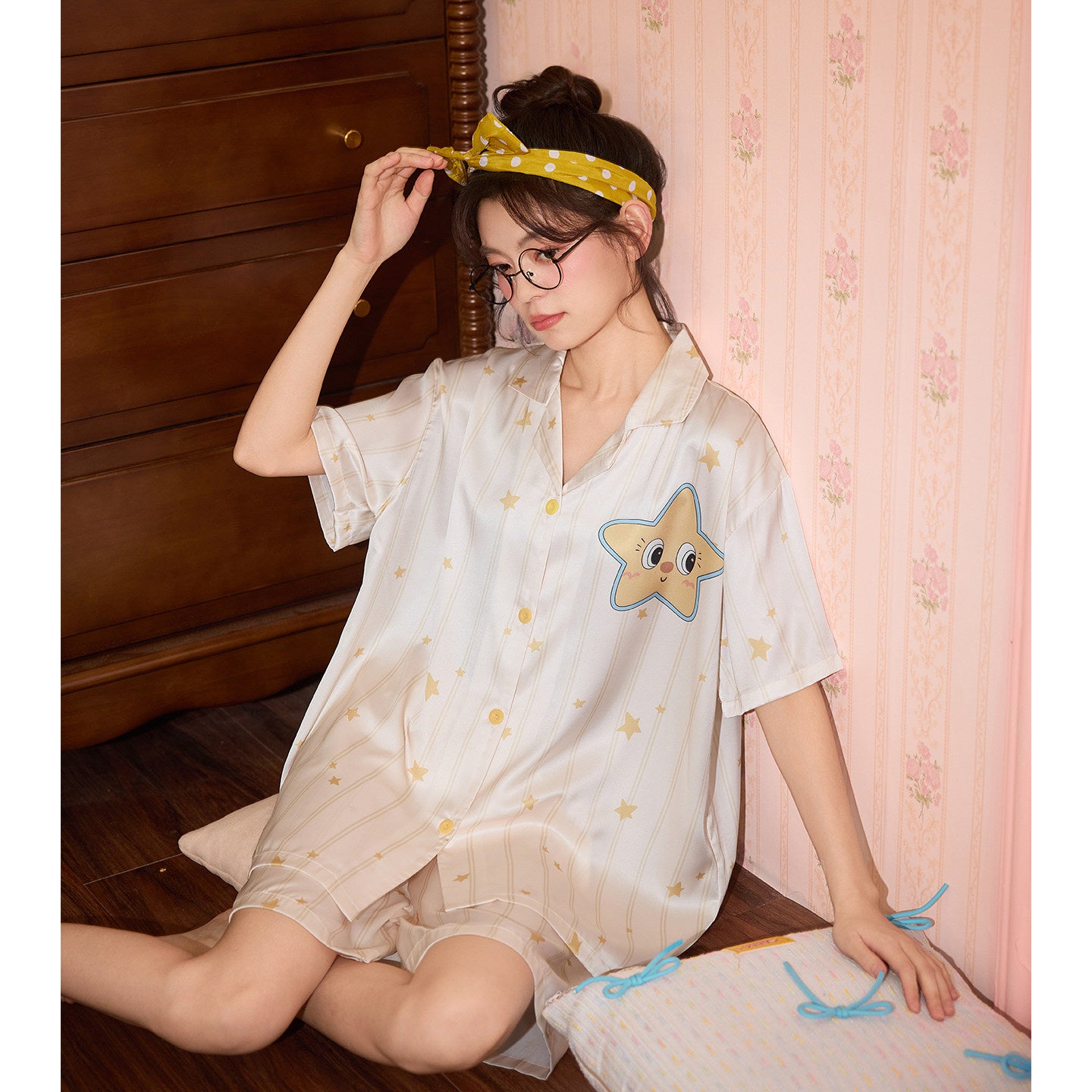 Silk Satin Sleepwear Set