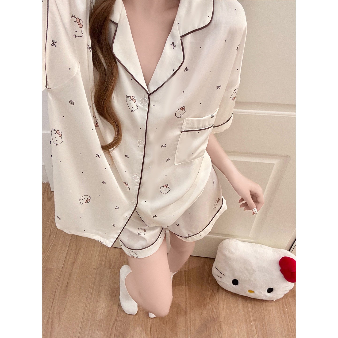 Silk Satin Sleepwear Set