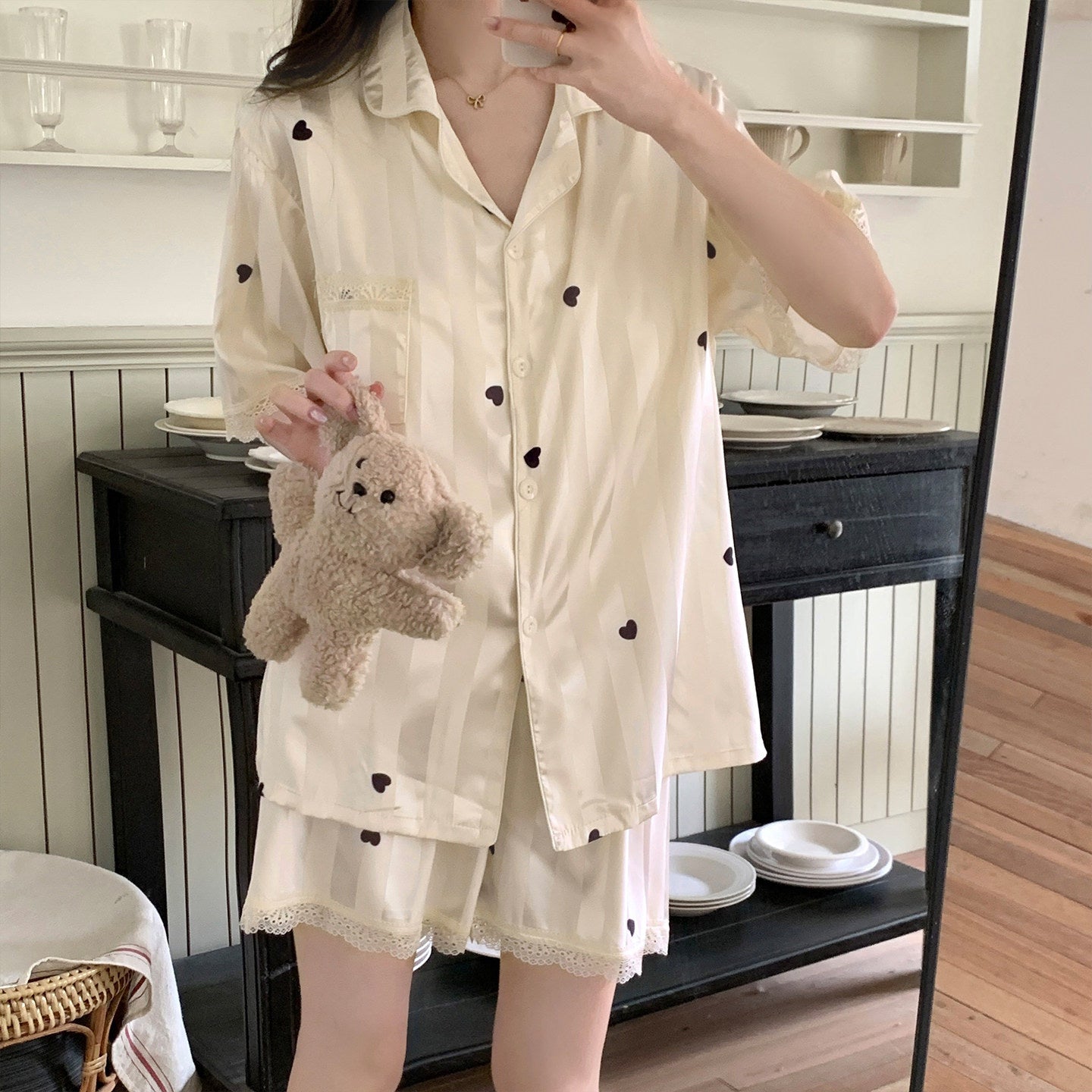 Silk Satin Sleepwear Set
