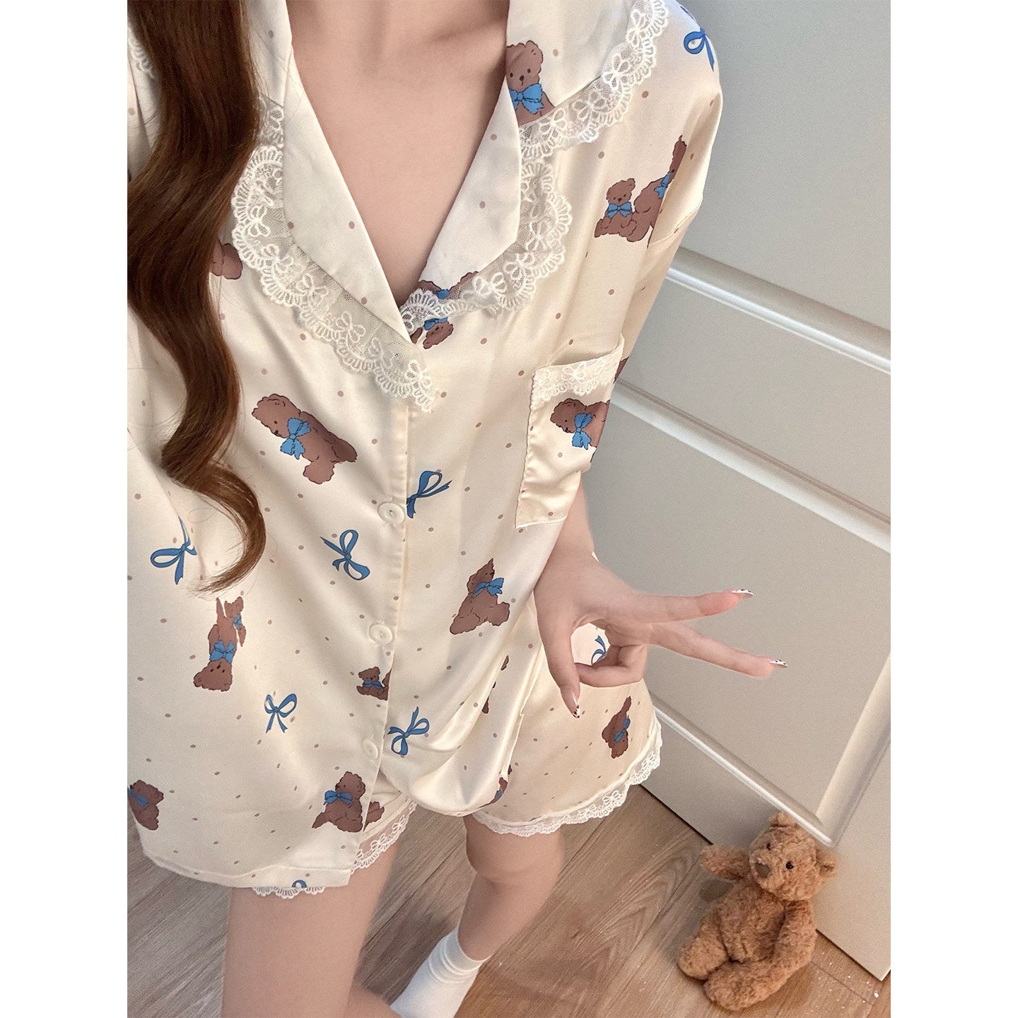 Silk Satin Sleepwear Set