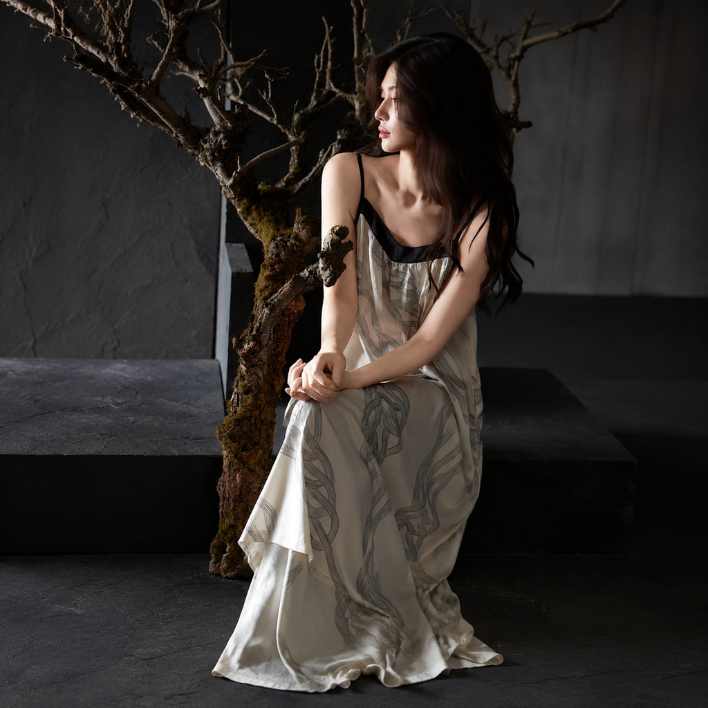 Cooling Silk Maxi With Cups