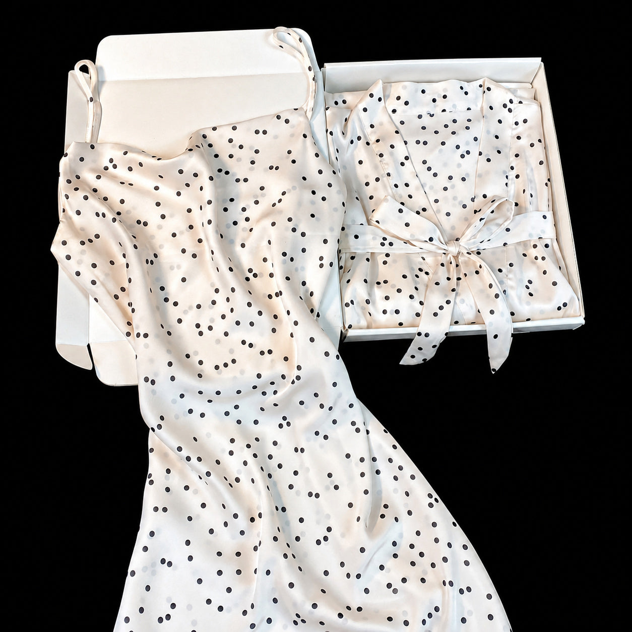 Silky Camisole Kimono Gift Set