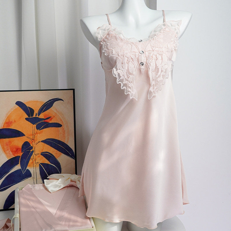 Silky Camisole Kimono Gift Set
