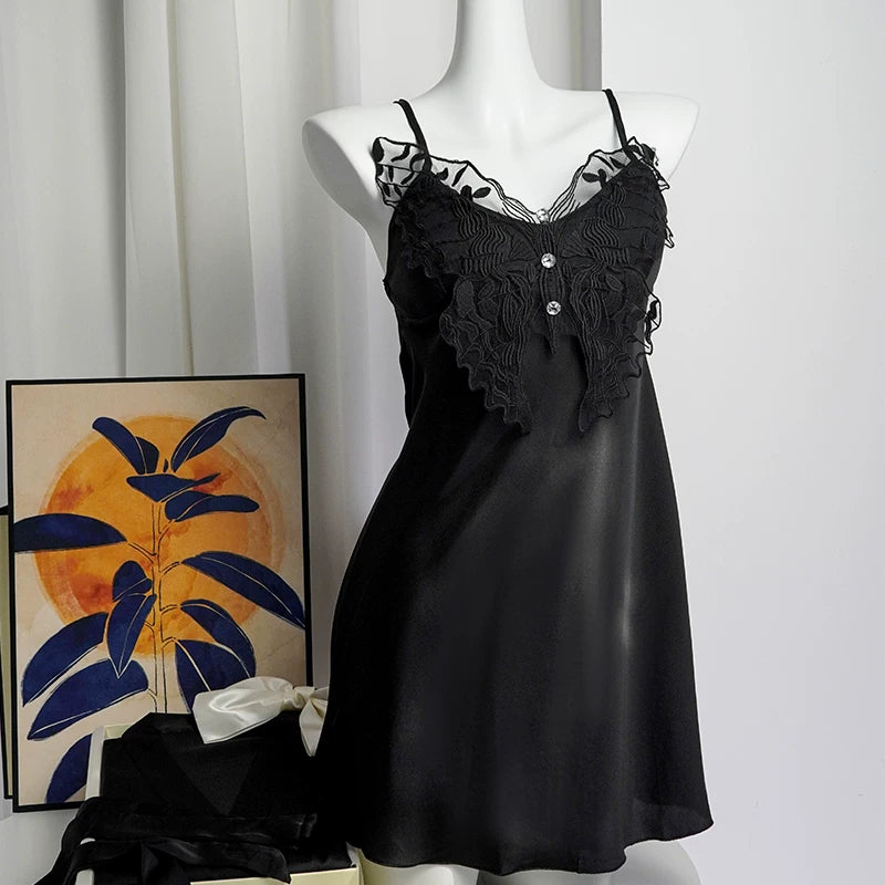 Silky Camisole Kimono Gift Set
