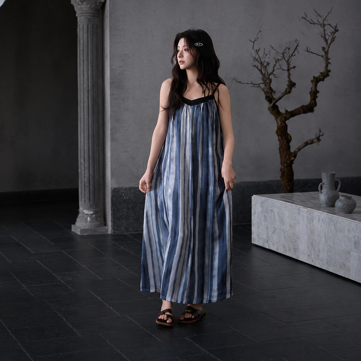 Cooling Maxi Slip Dress