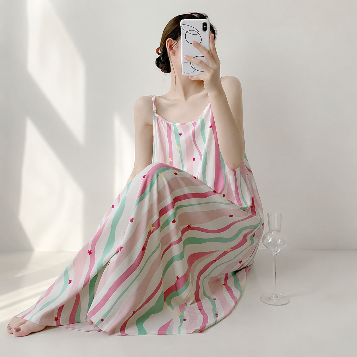 Cooling Satin Lounge Slip