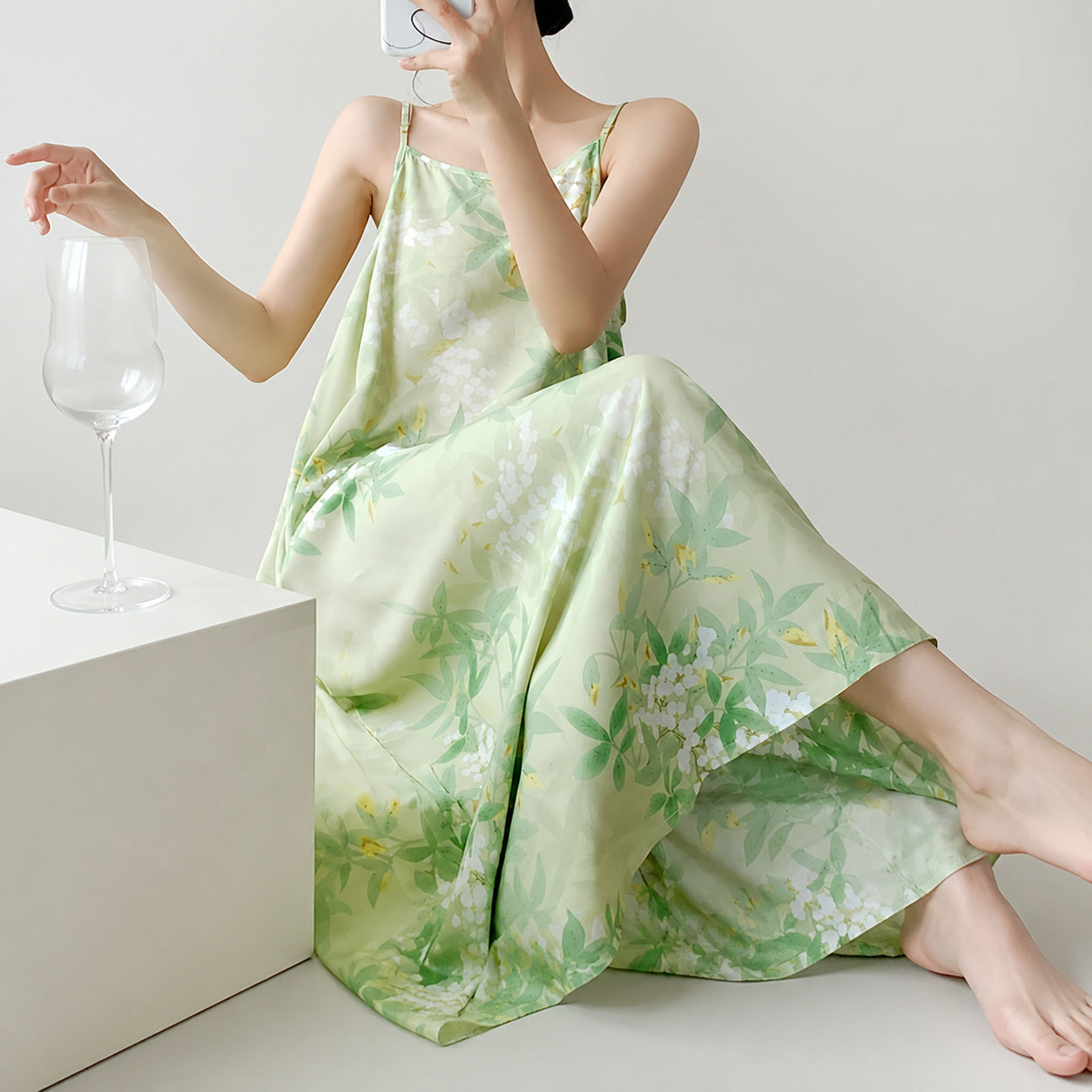 Cooling Satin Lounge Slip