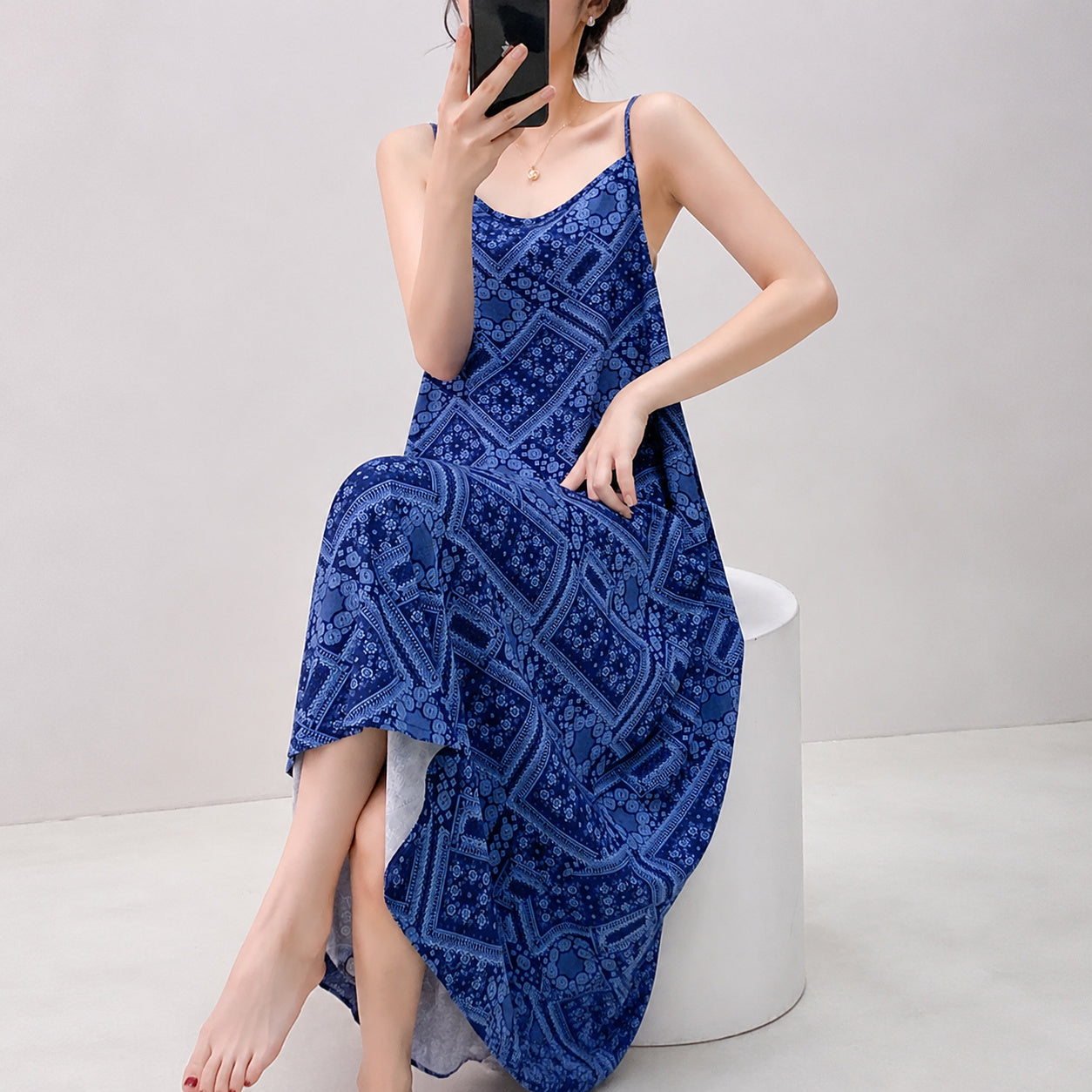 Cooling Satin Lounge Slip
