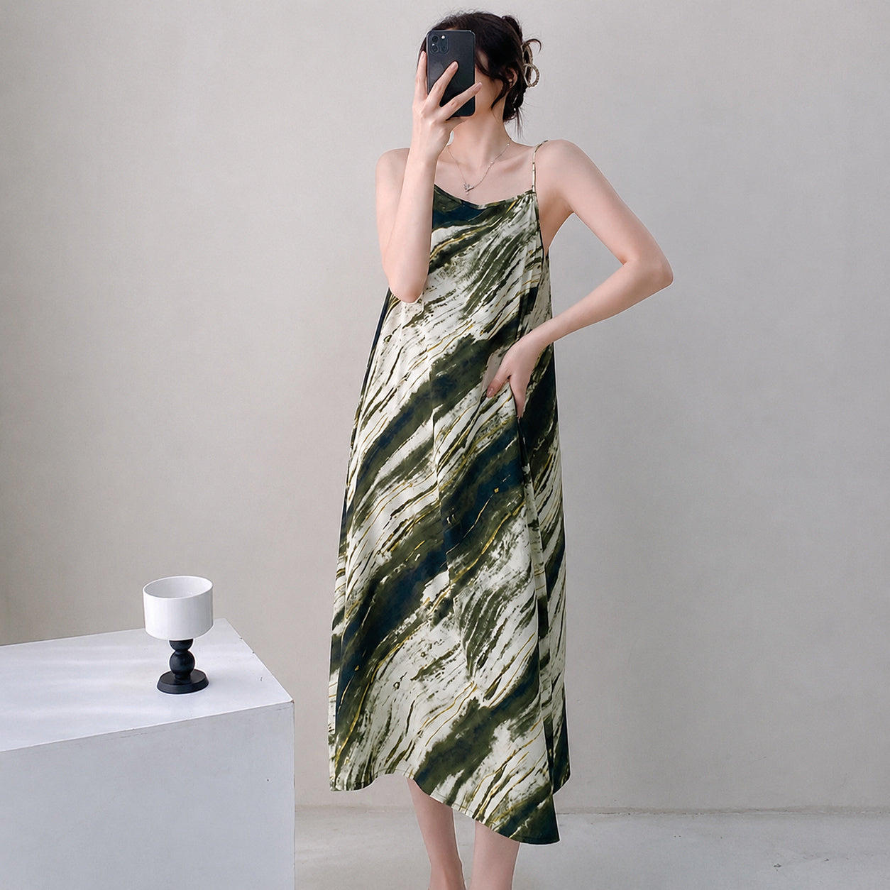 Cooling Satin Lounge Slip