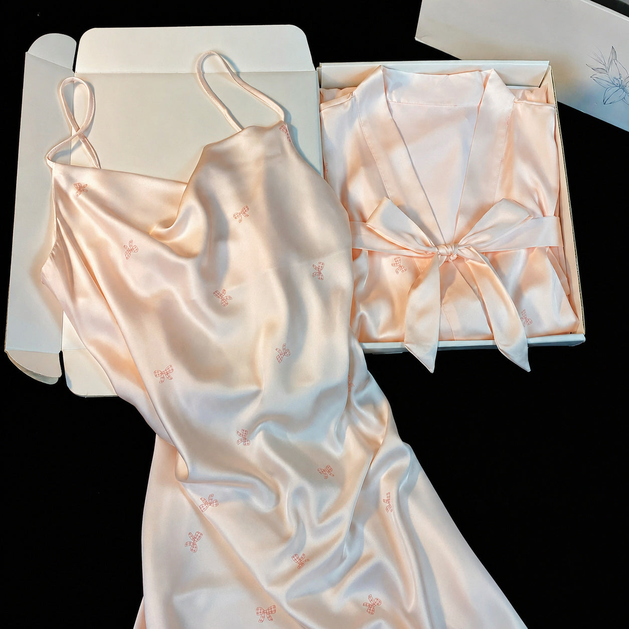 Cooling Silk Robe Set