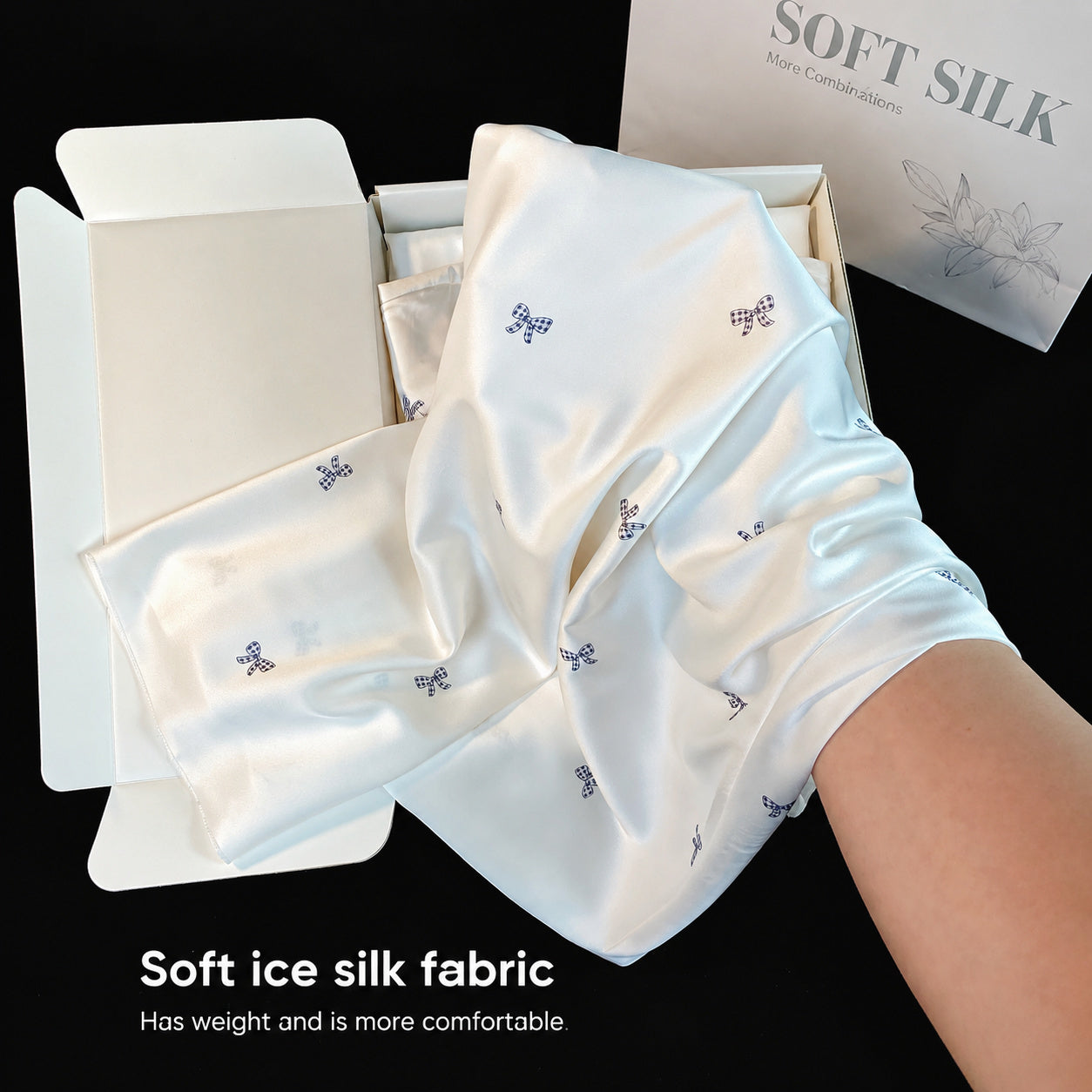Cooling Silk Robe Set