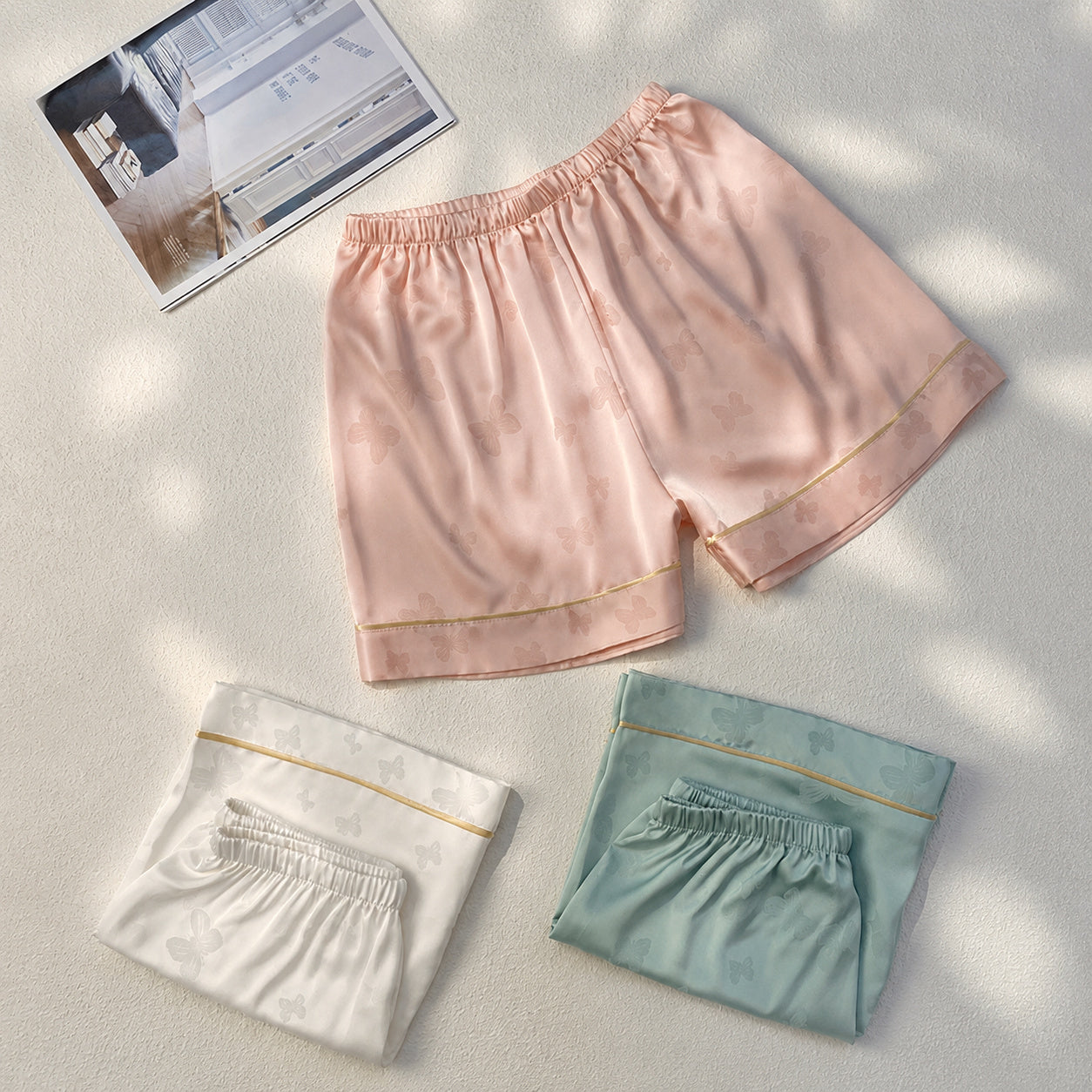 Cooling Silk Lounge Shorts