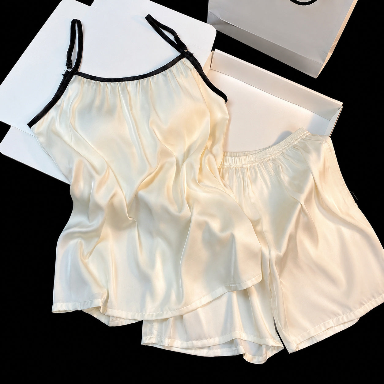 Cool-Touch Satin Sleep Set