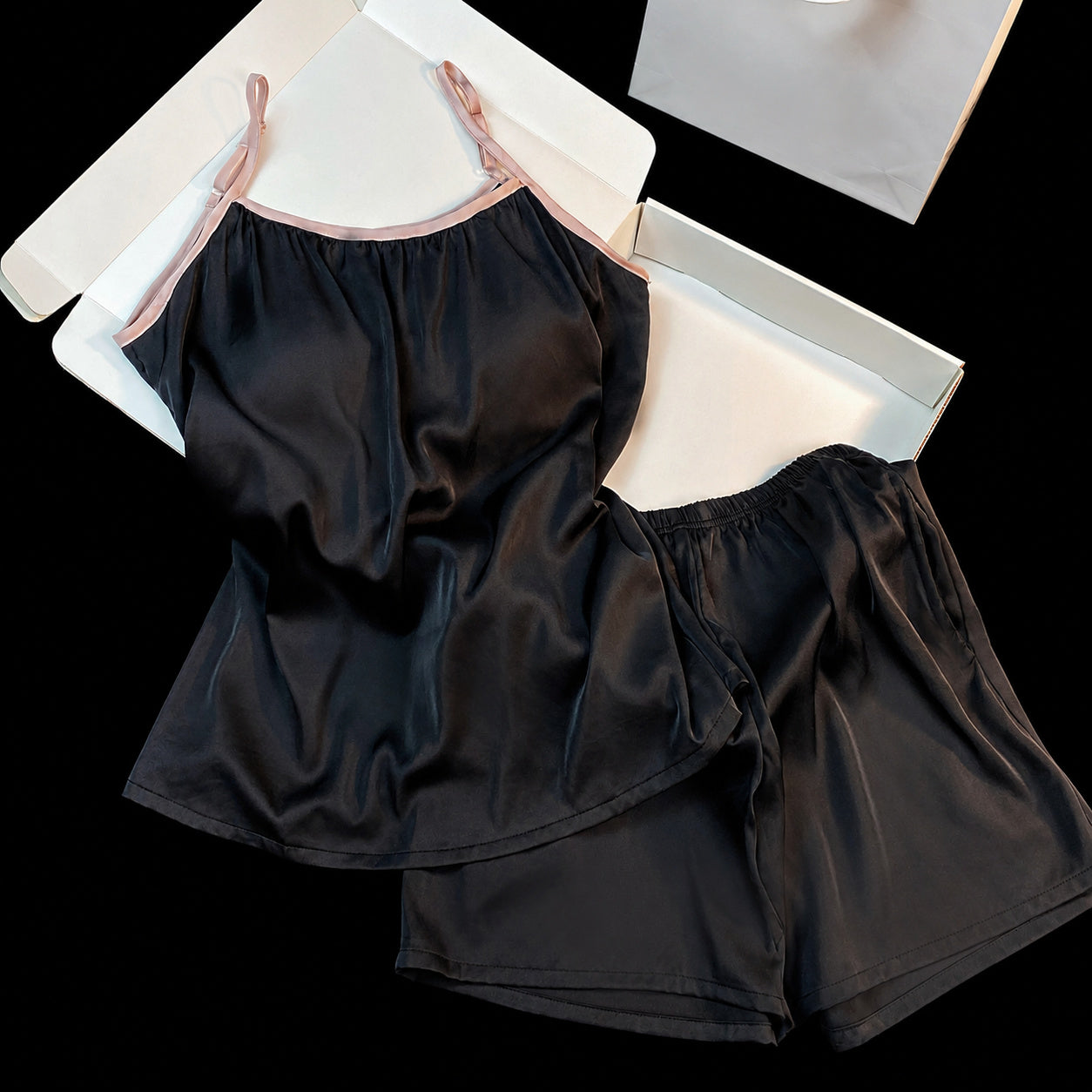 Cool-Touch Satin Sleep Set