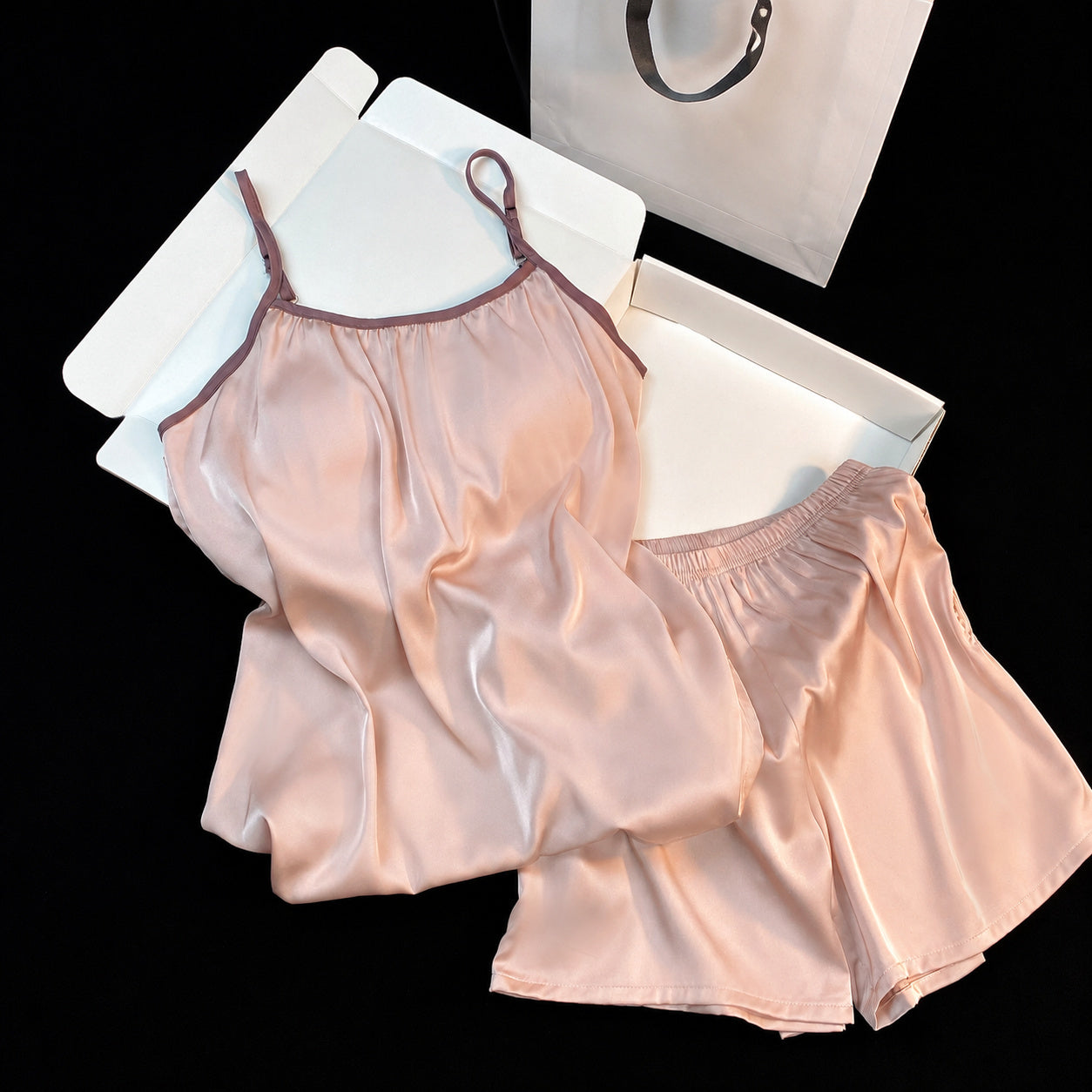 Cool-Touch Satin Sleep Set