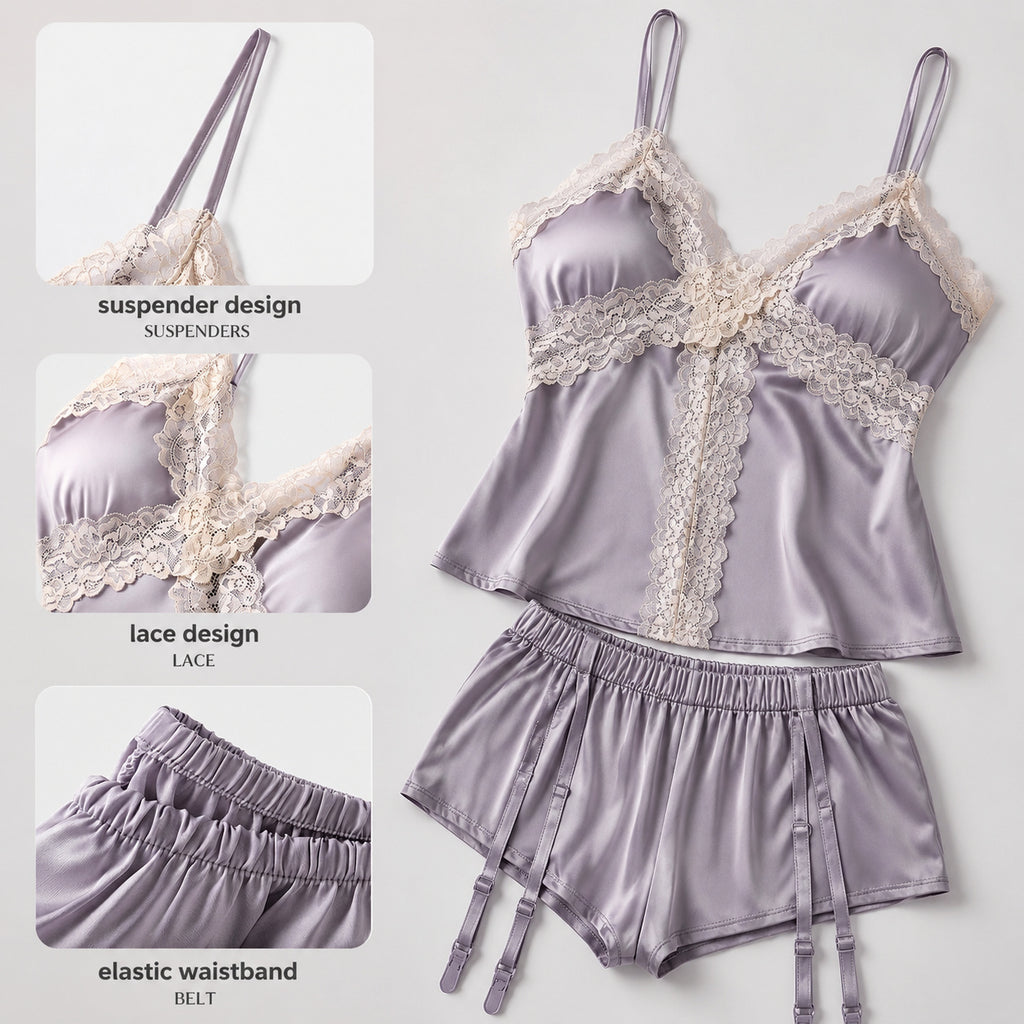 Ice-Silk Cooling Camisole Set