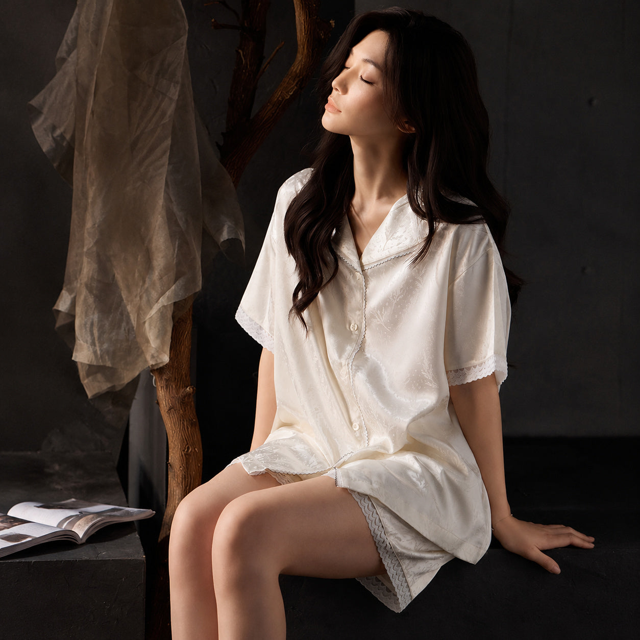Summer Silk Pajama Set