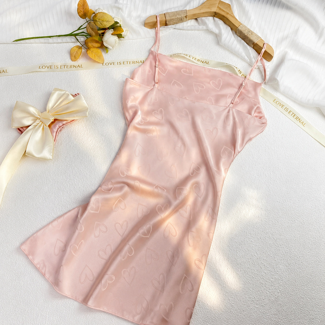 Silk Jacquard Camisole Slip