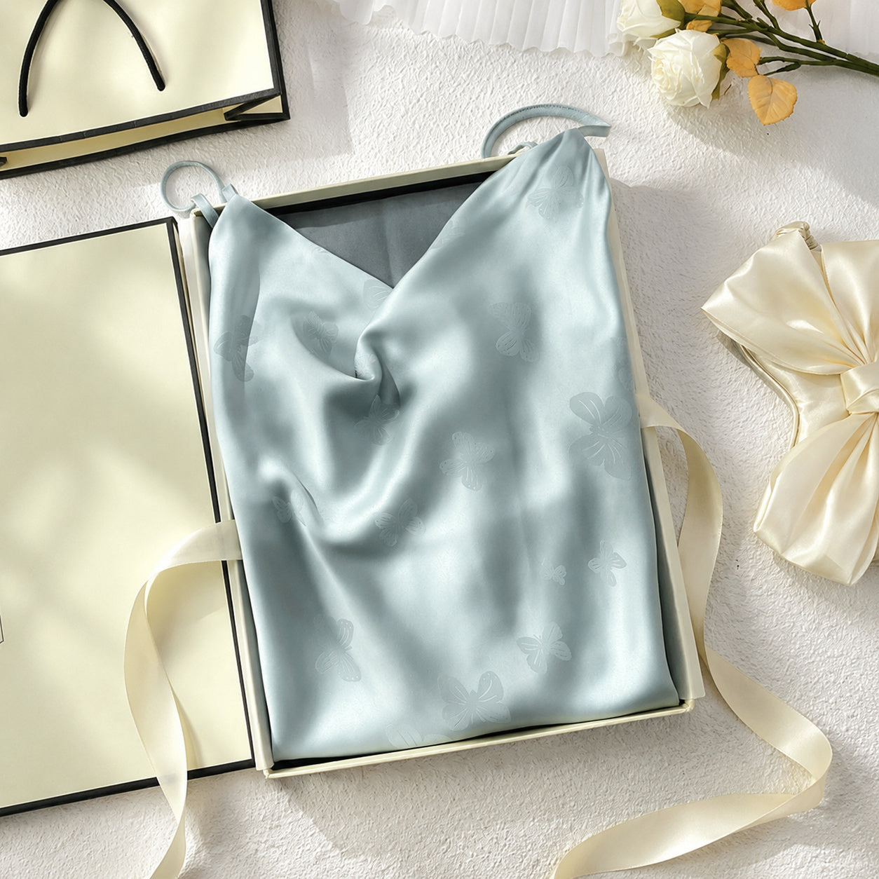 Cool-Touch Satin Nightgown