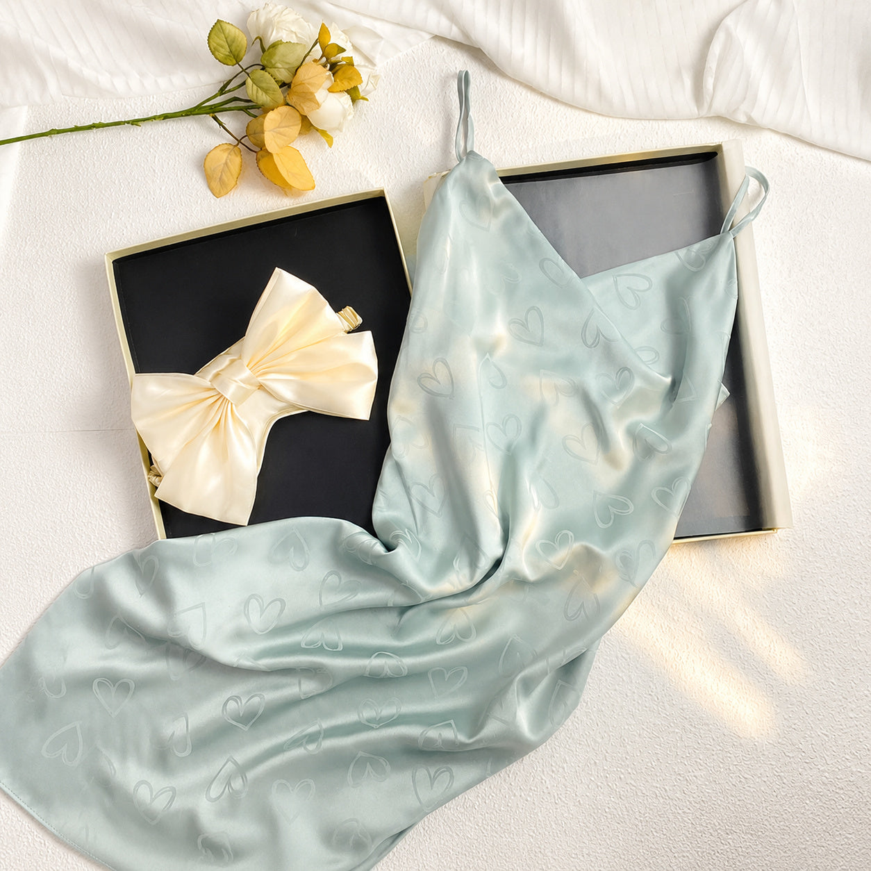 Cool-Touch Satin Nightgown