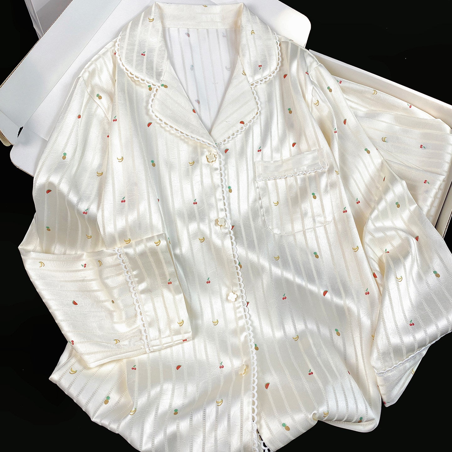 Cooling Ice-Silk Pajama Set