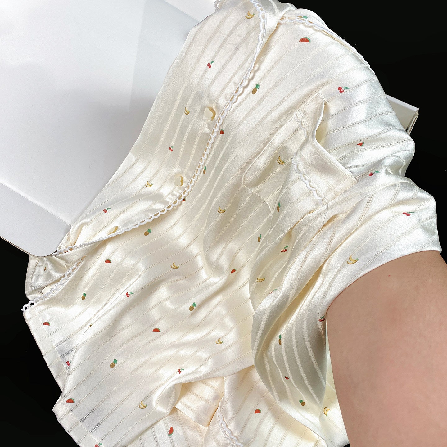 Cooling Ice-Silk Pajama Set