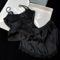 Ice‑Silk Lace Cami Set