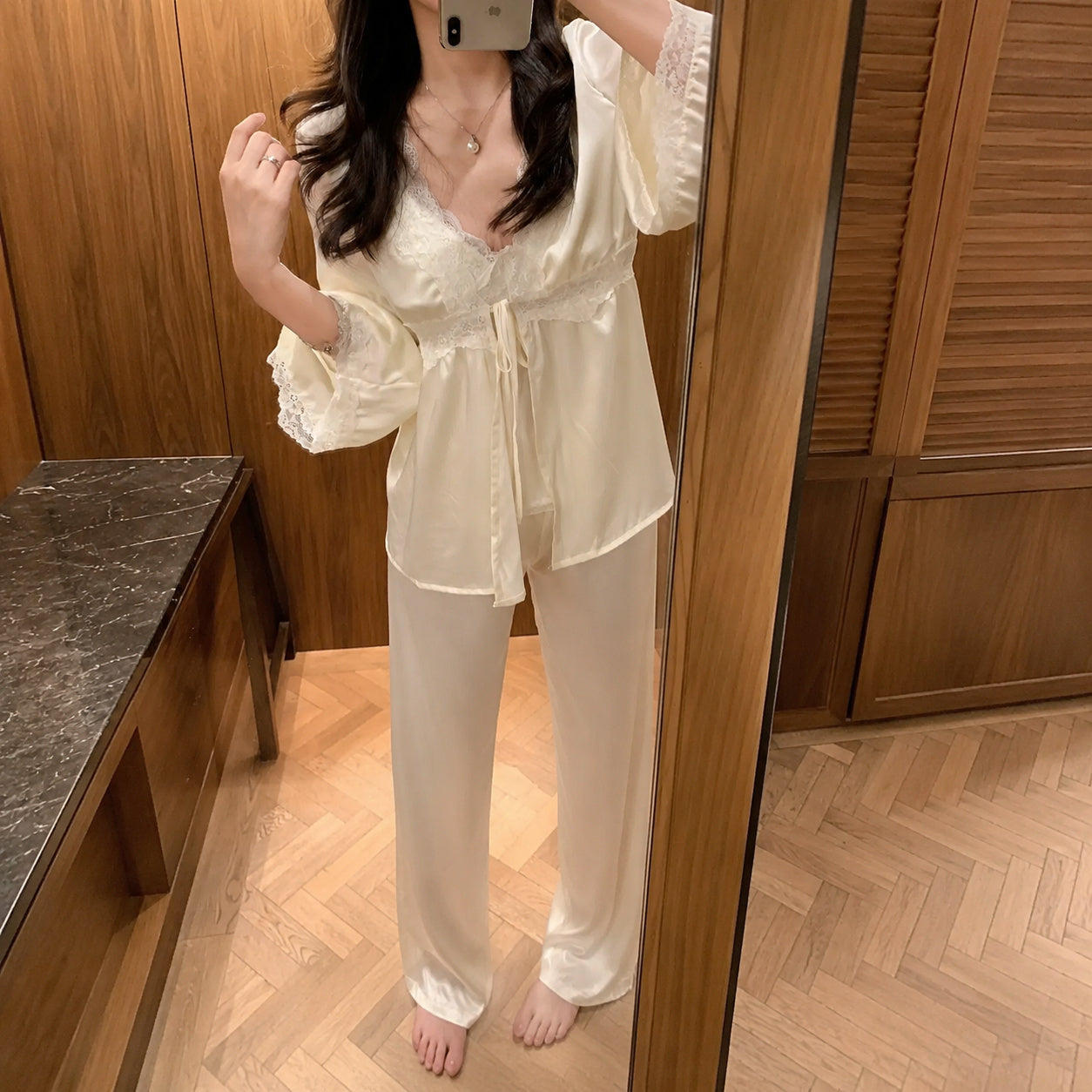 Silk Touch Camisole Shorts Set