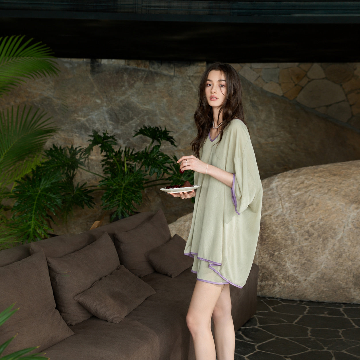 Tencel Lounge Set With Support