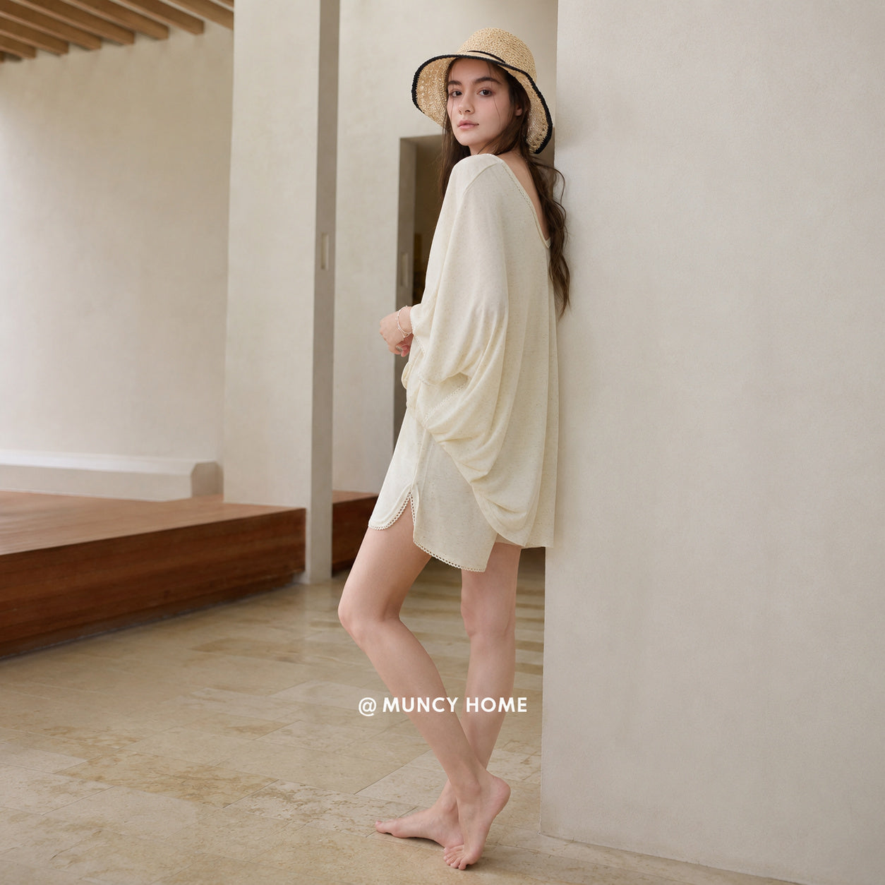Breezy Linen Sleepwear Set