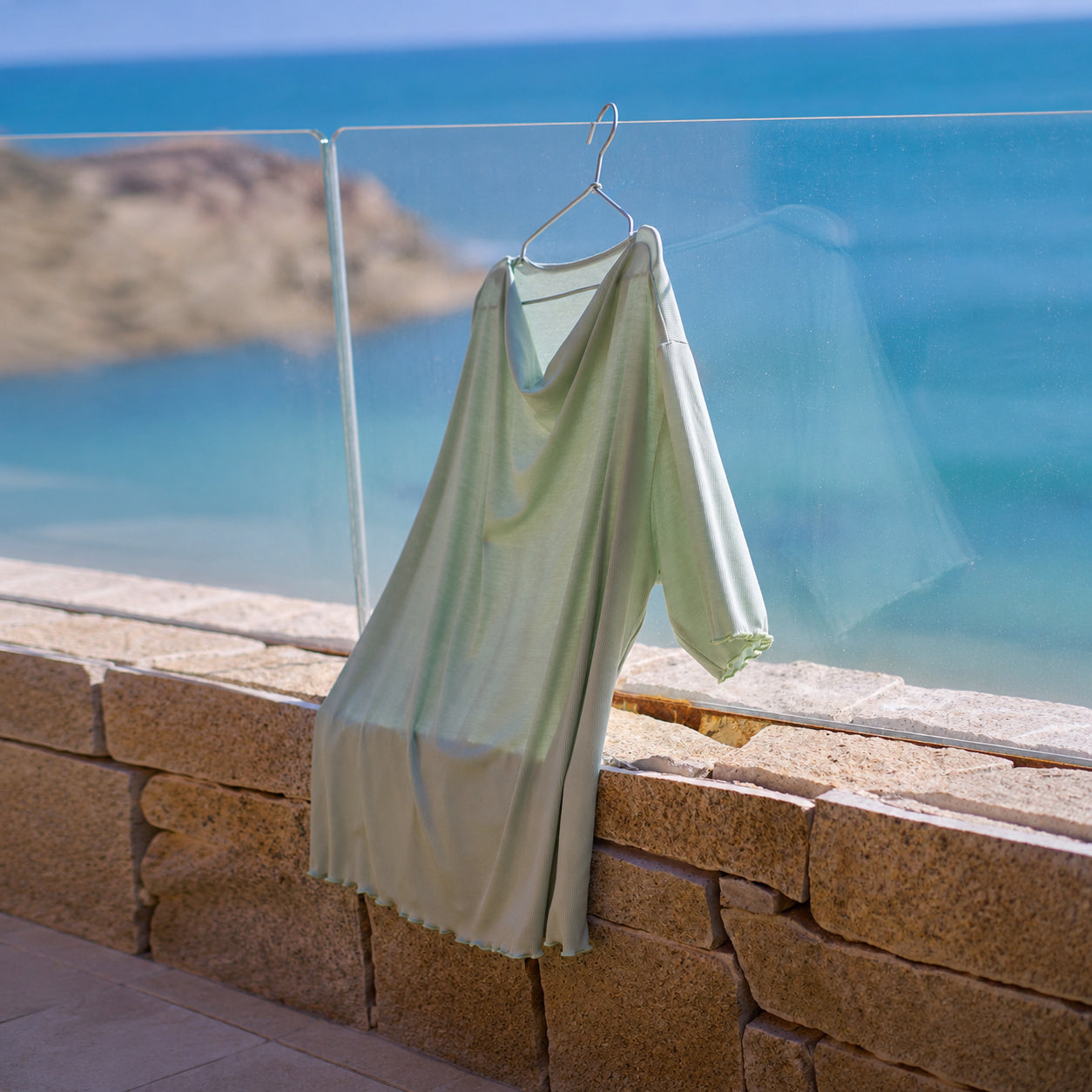 Cheese Mint Lyocell Pajama Set