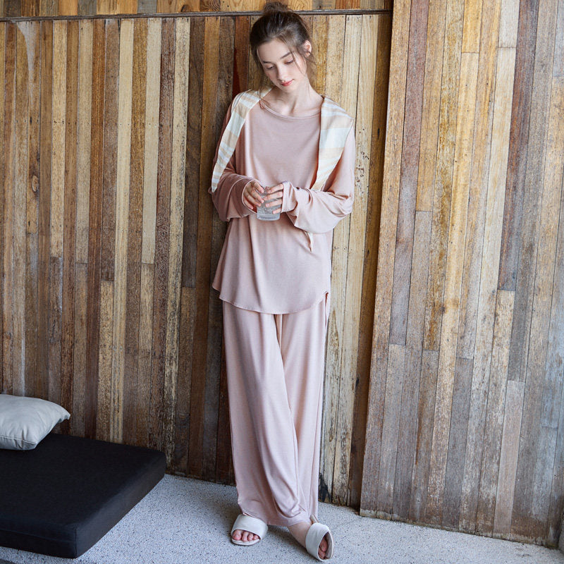 Loose Fit Lyocell Pajama Set