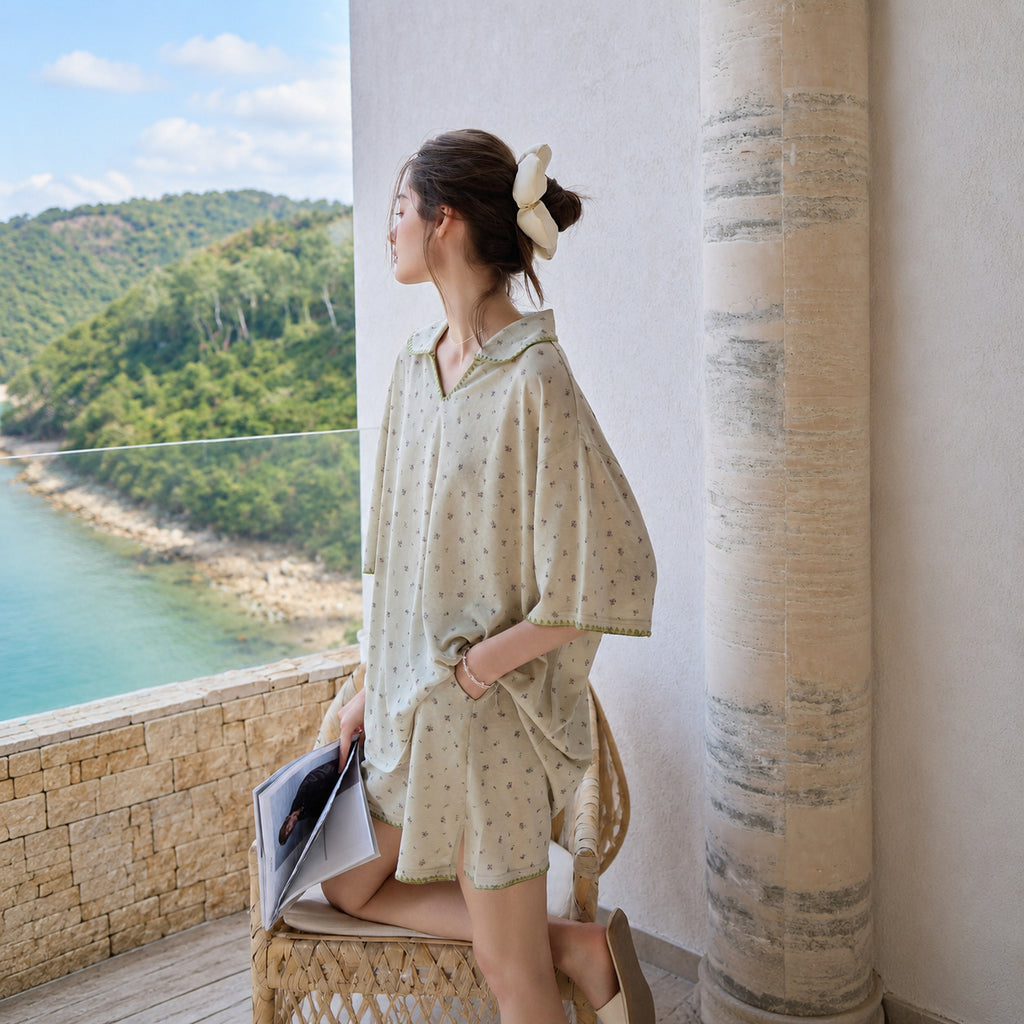 Lyocell Sleep Shirt With Pads