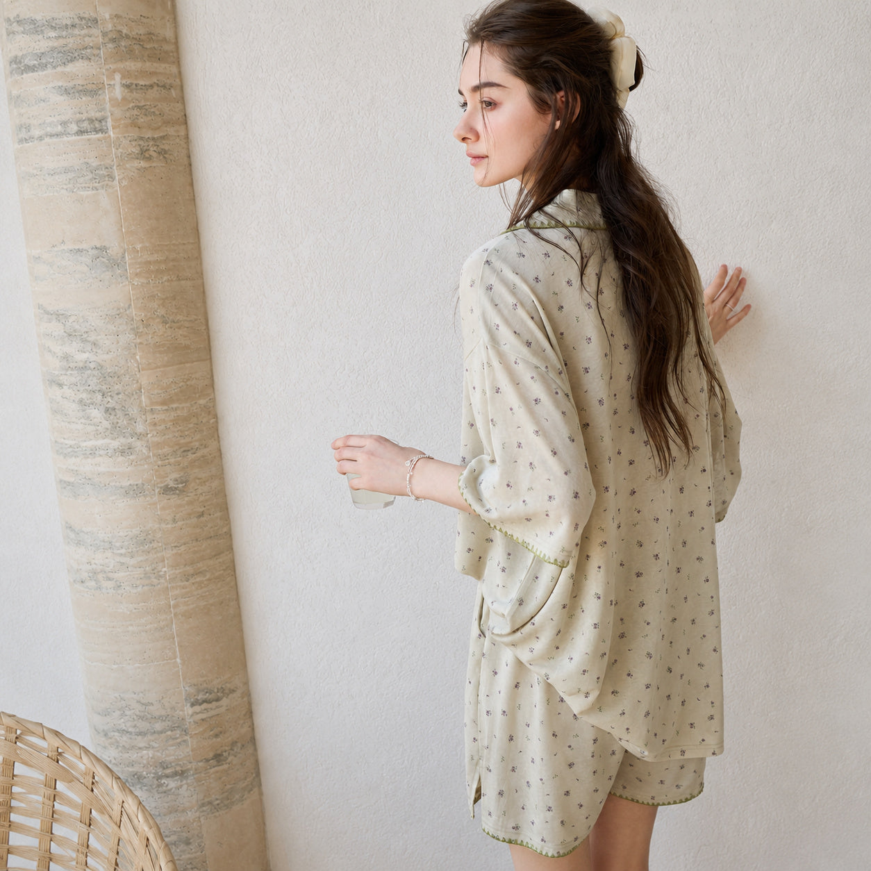 Lyocell Sleep Shirt With Pads