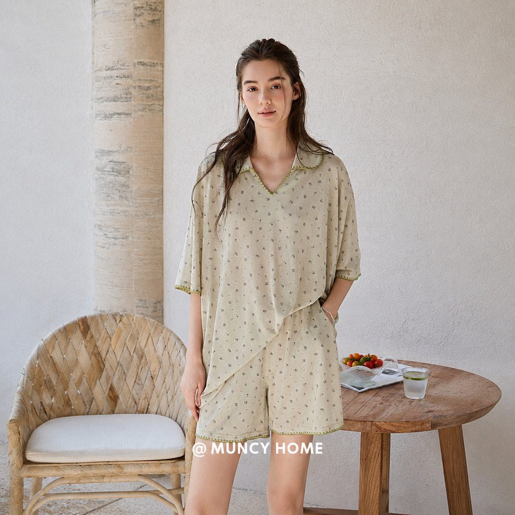 Lyocell Sleep Shirt With Pads