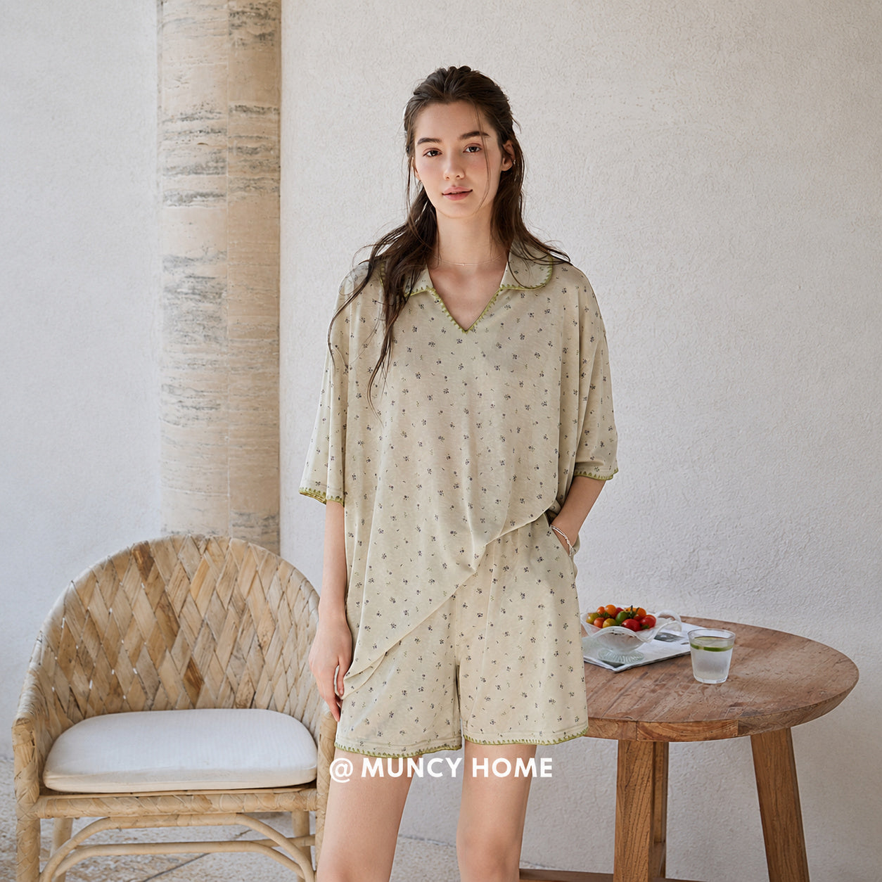 Lyocell Sleep Shirt With Pads