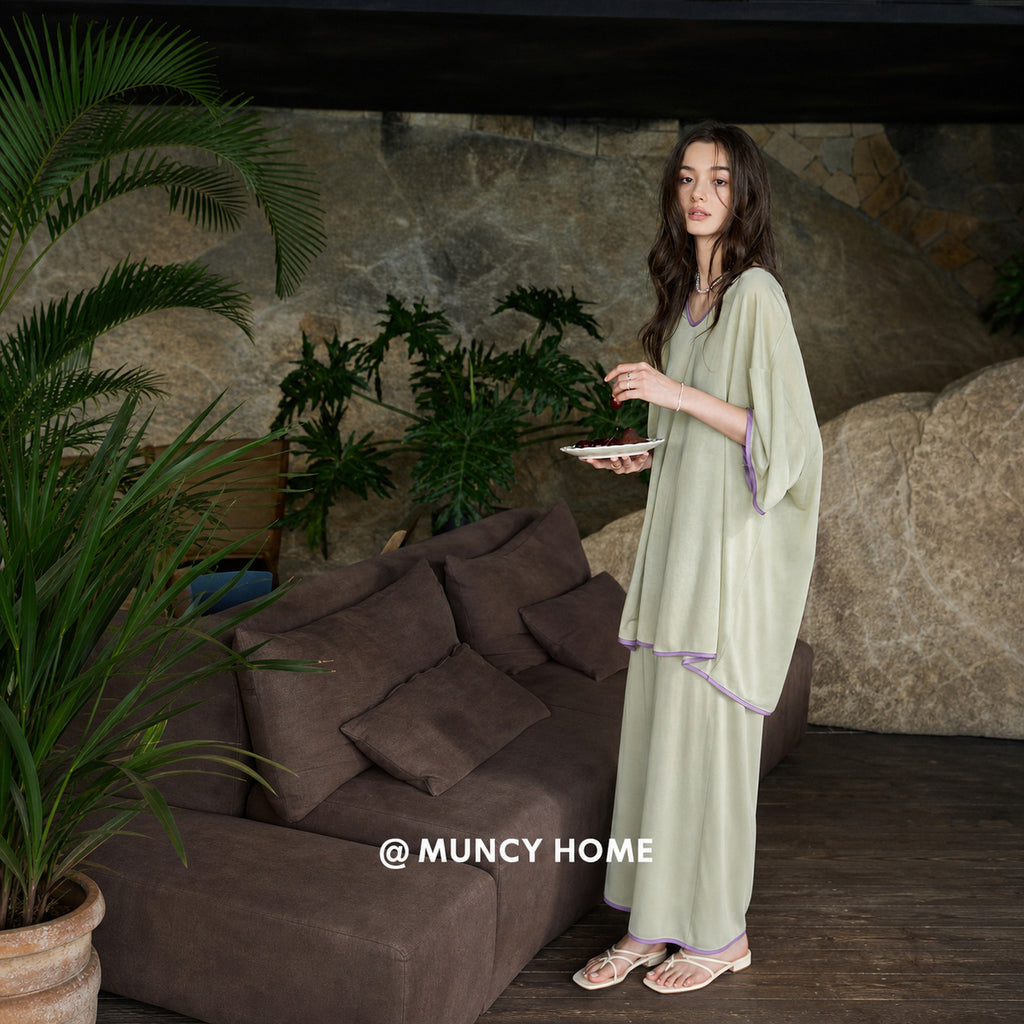 Lyocell Pajama Set With Bra