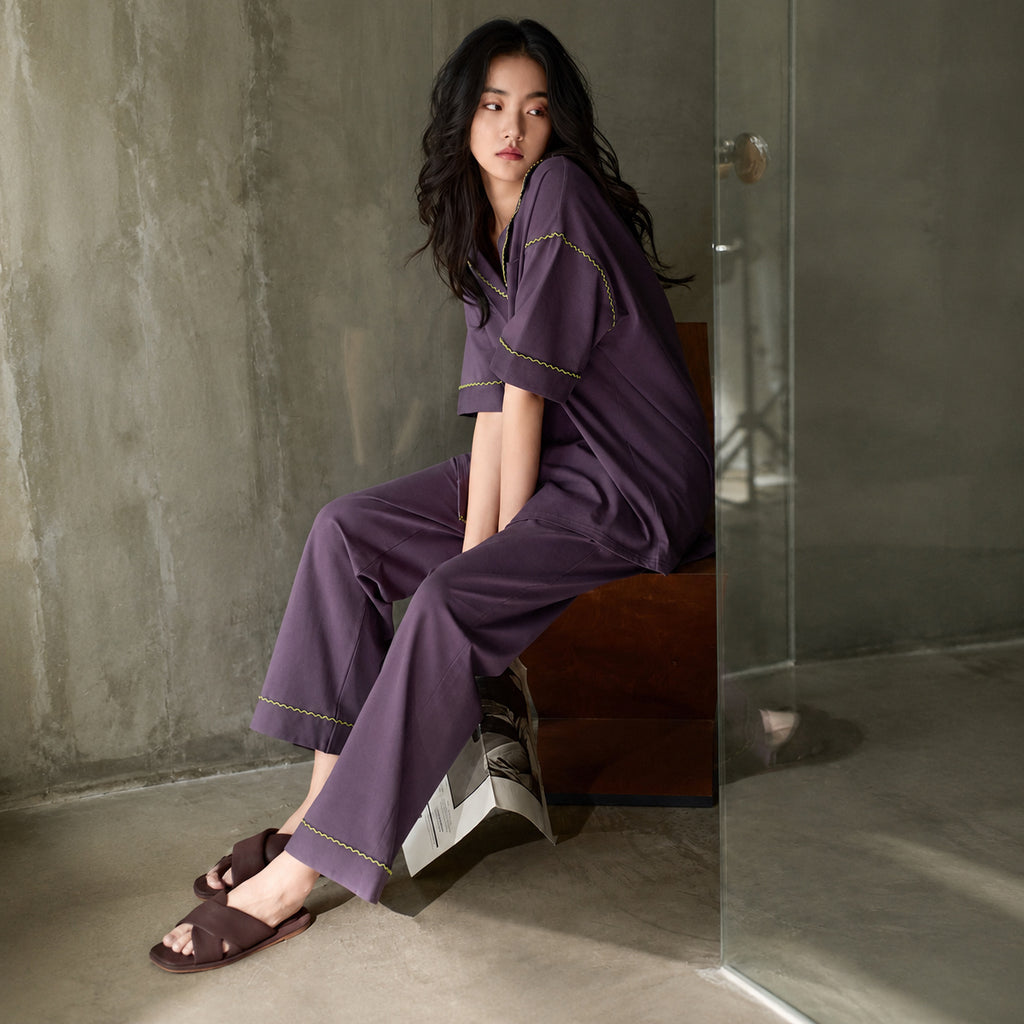 Cool Cotton Kimono Sleep Set
