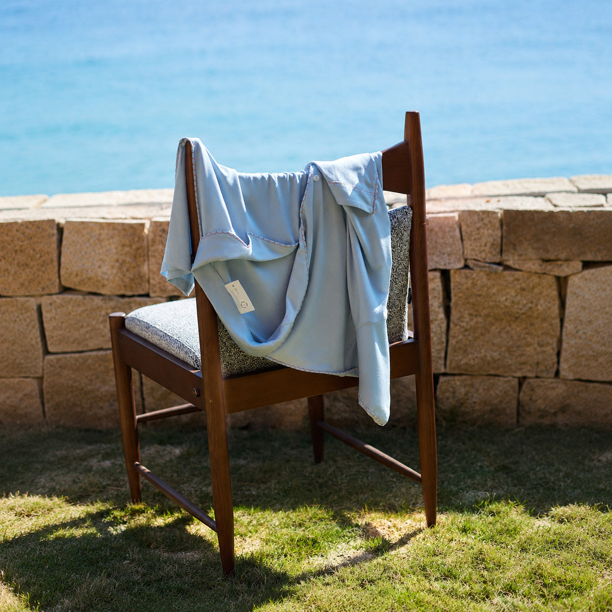 Blue Lyocell Summer Pajamas