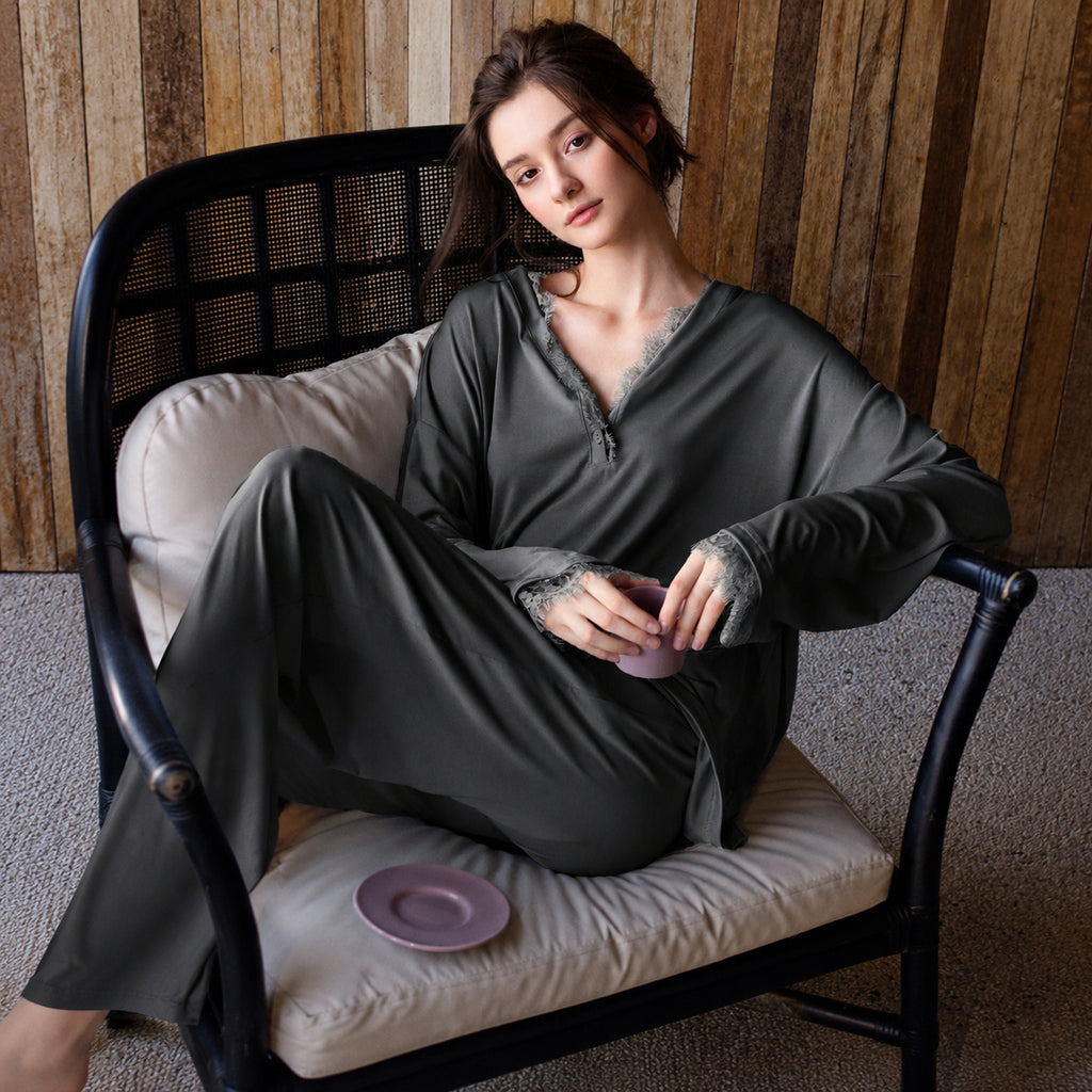 Tencel Lace Sleepwear Set