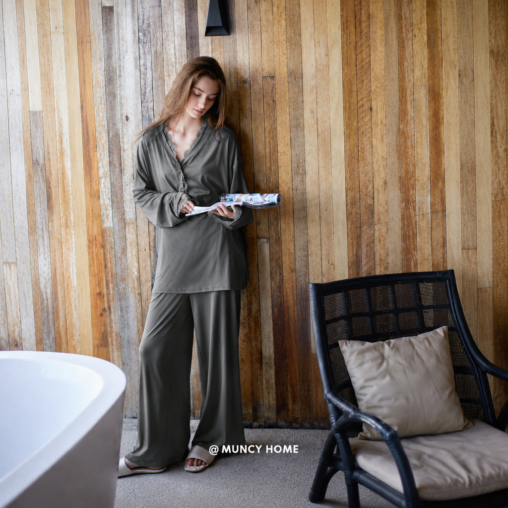 Tencel Lace Sleepwear Set
