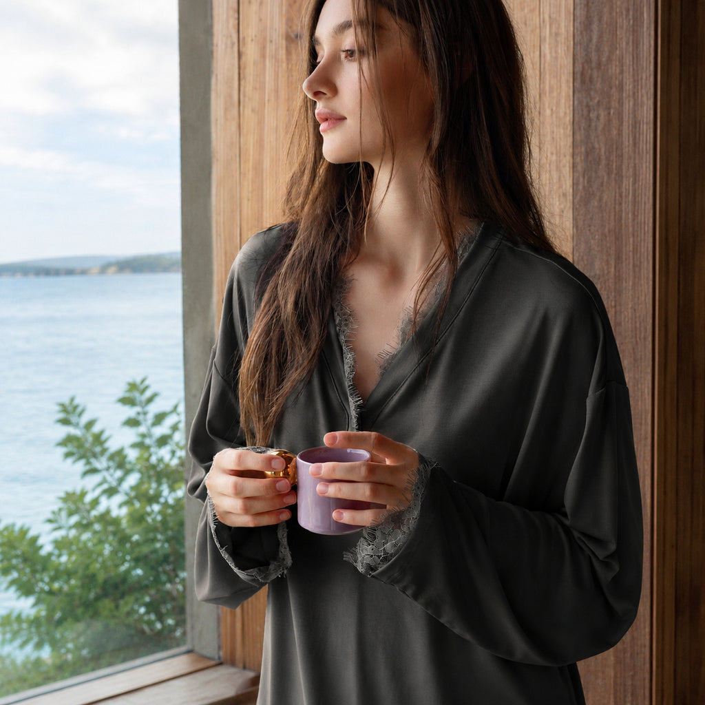 Tencel Lace Sleepwear Set