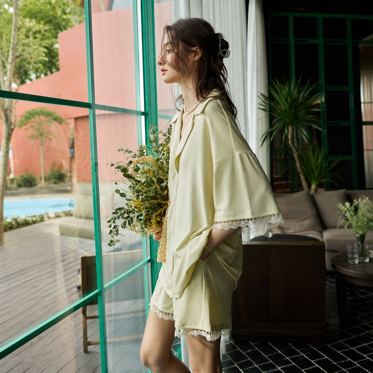 Artistic Modal Cotton Sleep Tee