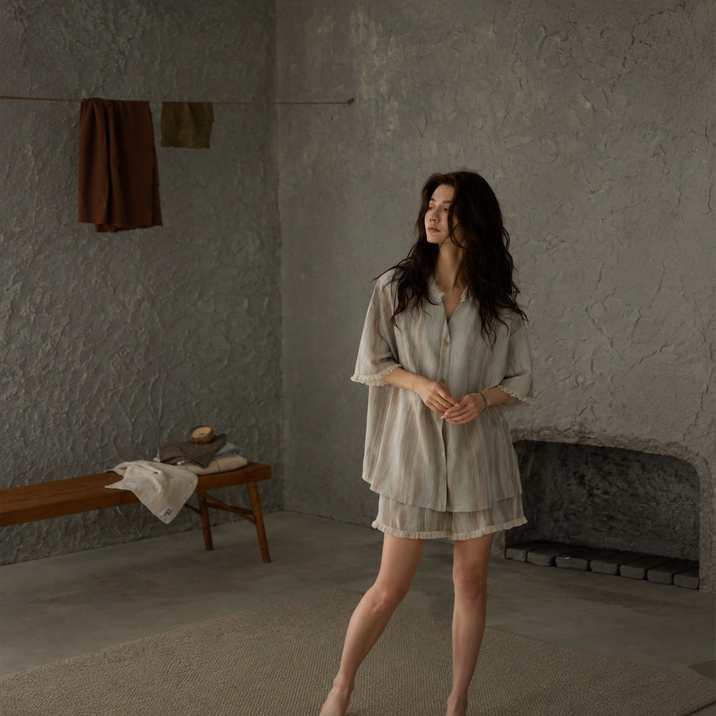 Cooling Knit Pajama Set