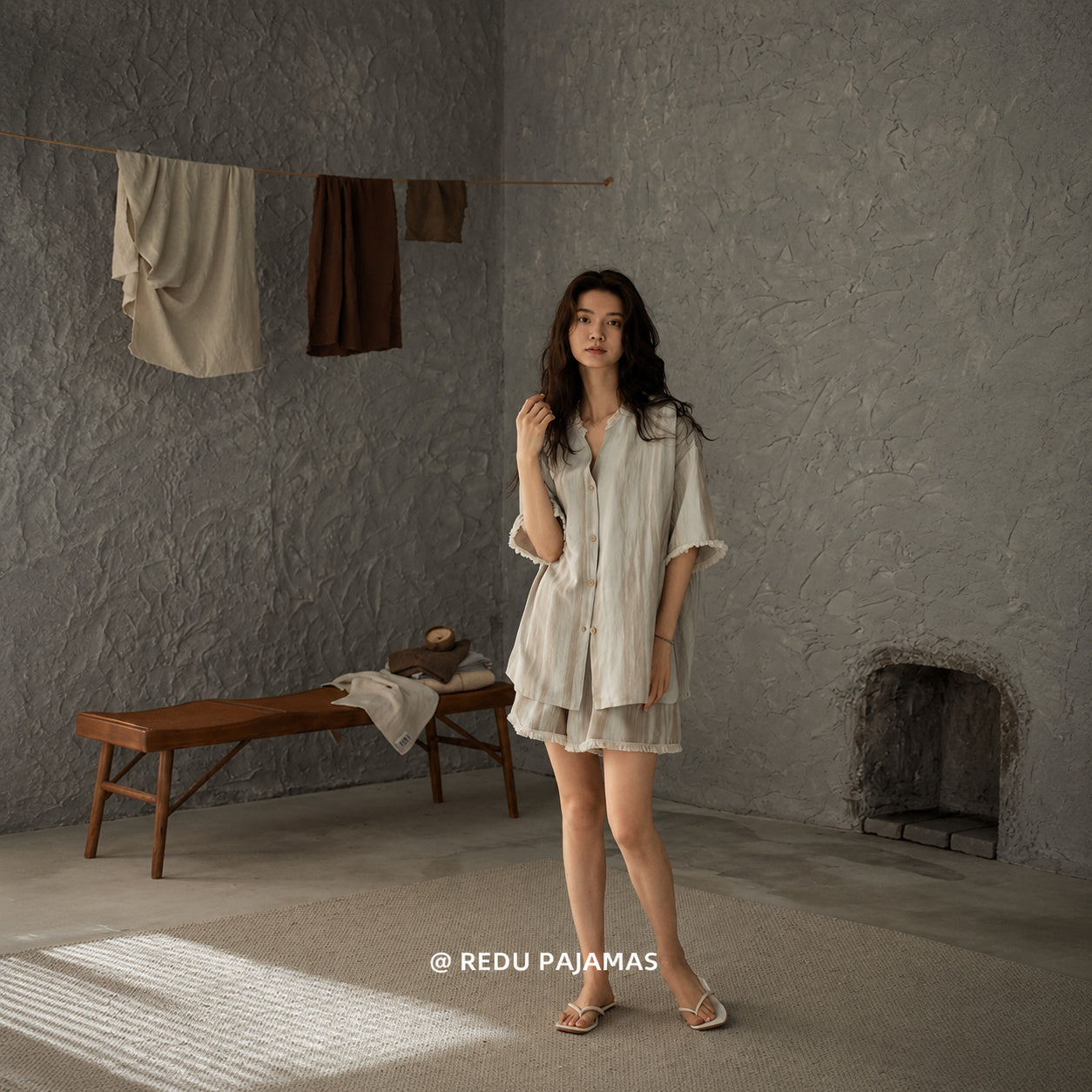 Cooling Knit Pajama Set