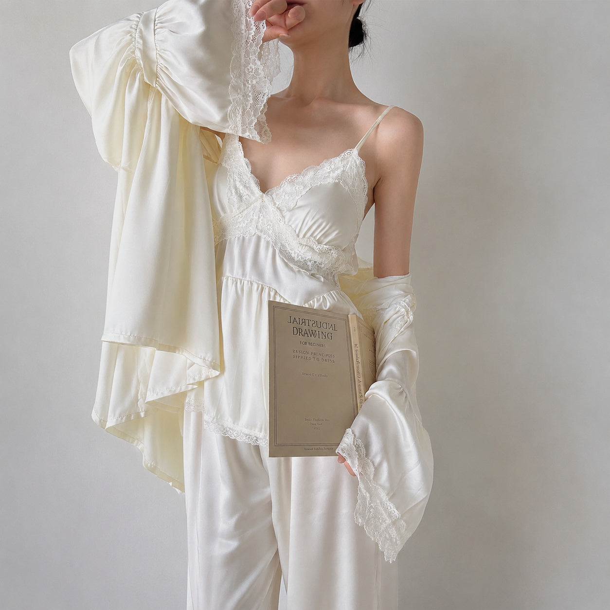 Ice Silk Camisole Sleep Set